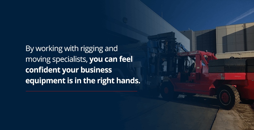 Importance of Hiring Rigging and Moving Specialists 